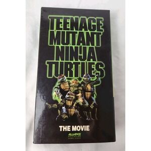 Teenage Mutant Ninja Turtles The Movie VHS 1990 Alliance Home video Vintage